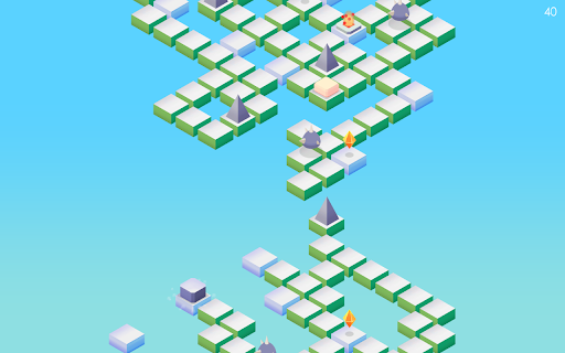Casual Cube Game Navigate Dynamic Stages with Instinctive Moves!  from Chrome web store to be run with OffiDocs Chromium online