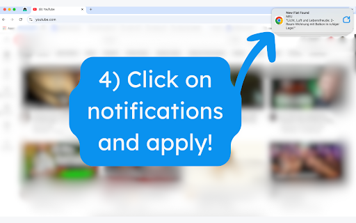 Catch a Flat ImmoScout24 Notifier  from Chrome web store to be run with OffiDocs Chromium online