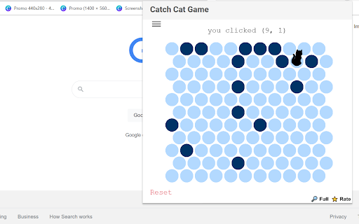 Catch Cat Game  from Chrome web store to be run with OffiDocs Chromium online