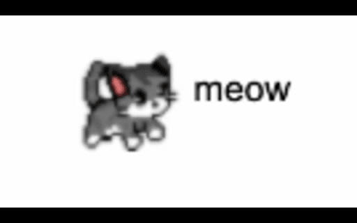 Cat Cursor  from Chrome web store to be run with OffiDocs Chromium online