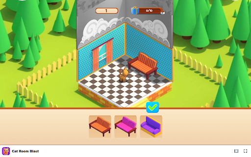 Cat Room Blast Casual  Puzzle  Match 3 Game  from Chrome web store to be run with OffiDocs Chromium online