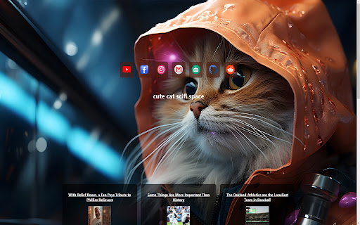 cat scifi  from Chrome web store to be run with OffiDocs Chromium online