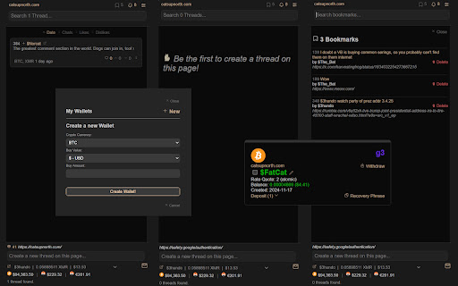 CatsUpNorth  from Chrome web store to be run with OffiDocs Chromium online