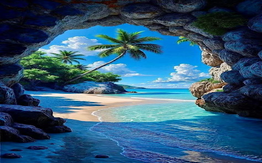 Cave wallpaper  from Chrome web store to be run with OffiDocs Chromium online