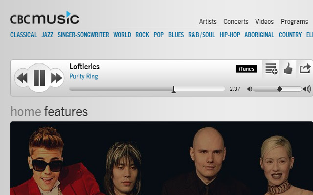 CBC Music Keyboard Shortcuts  from Chrome web store to be run with OffiDocs Chromium online