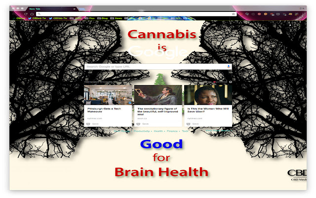 CBD Enthusiasts Theme  from Chrome web store to be run with OffiDocs Chromium online
