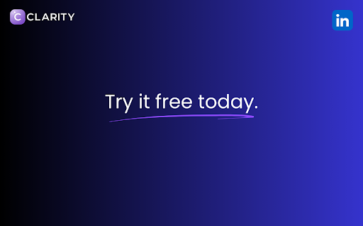 CClarity  from Chrome web store to be run with OffiDocs Chromium online
