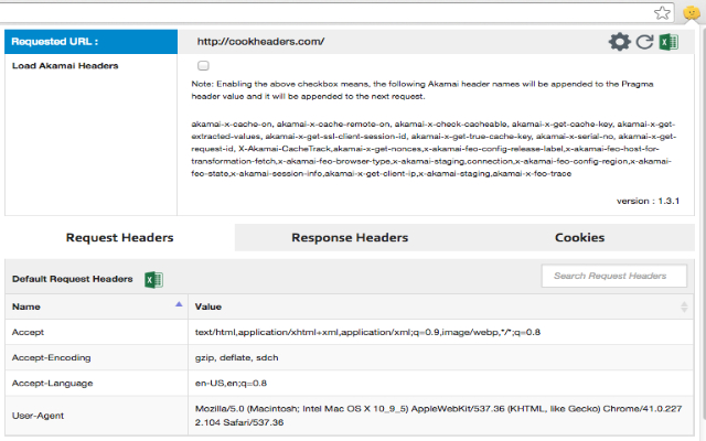 CDN Headers  Cookies  from Chrome web store to be run with OffiDocs Chromium online