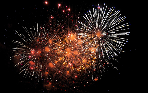 Celebration Fireworks Burst  from Chrome web store to be run with OffiDocs Chromium online