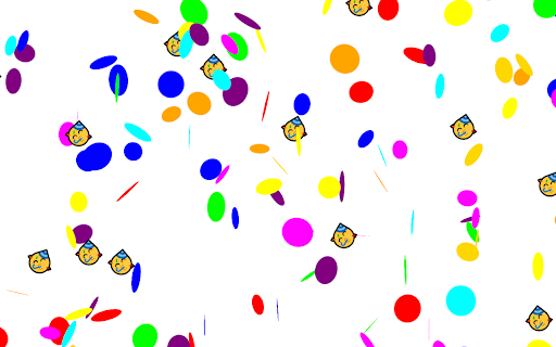 Celebration Overlay  from Chrome web store to be run with OffiDocs Chromium online