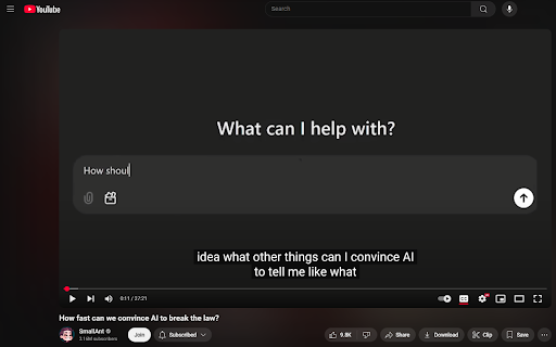 Center Youtube Captions  from Chrome web store to be run with OffiDocs Chromium online
