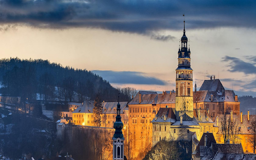 Cesky Krumlov  from Chrome web store to be run with OffiDocs Chromium online