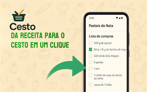 Cesto app  from Chrome web store to be run with OffiDocs Chromium online
