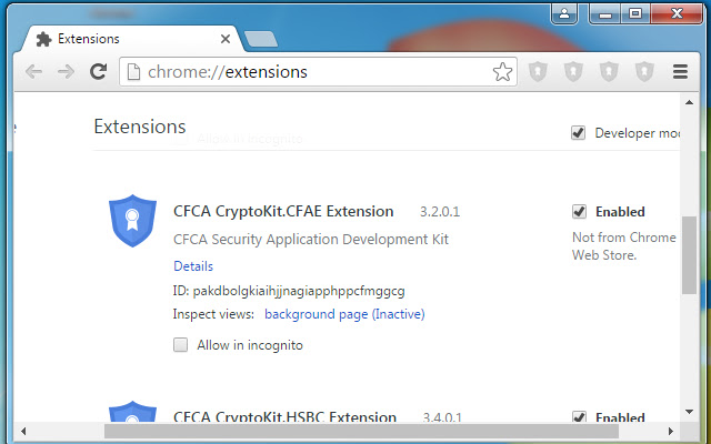 CFCA CryptoKit.CFAE Extension  from Chrome web store to be run with OffiDocs Chromium online
