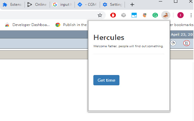 CGM Hercules  from Chrome web store to be run with OffiDocs Chromium online