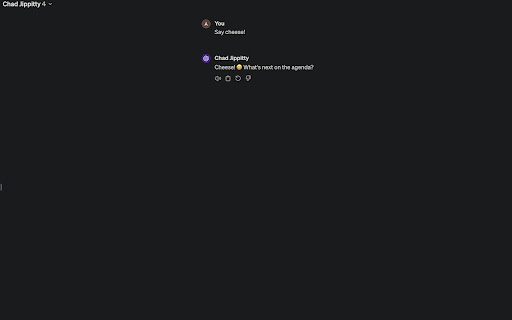 Chad Jippitty from Chrome web store to be run with OffiDocs Chromium online Chad Jippitty from Chrome web store to be run with OffiDocs Chromium online