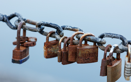 Chain lock  from Chrome web store to be run with OffiDocs Chromium online