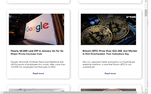 Chain News  from Chrome web store to be run with OffiDocs Chromium online