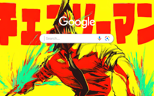 Chainsaw Man Anime Denji Anime Theme  from Chrome web store to be run with OffiDocs Chromium online