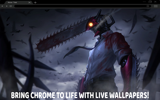 Chainsaw Man: Unleashed Fury Live Wallpaper  from Chrome web store to be run with OffiDocs Chromium online