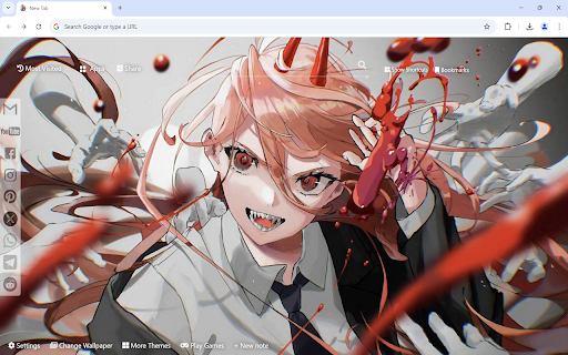 Chainsaw Man Wallpaper  from Chrome web store to be run with OffiDocs Chromium online
