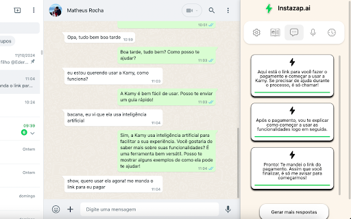 Chamalead  from Chrome web store to be run with OffiDocs Chromium online
