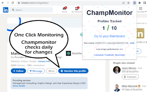 ChampMonitor  from Chrome web store to be run with OffiDocs Chromium online