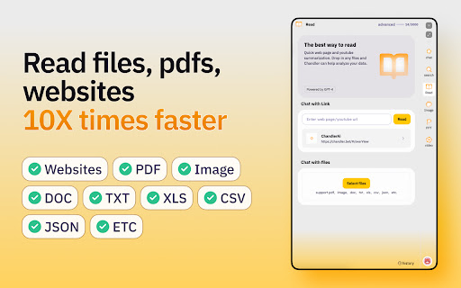 Chandler  from Chrome web store to be run with OffiDocs Chromium online