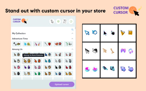 Change Cursor for Browser Unlimited  from Chrome web store to be run with OffiDocs Chromium online