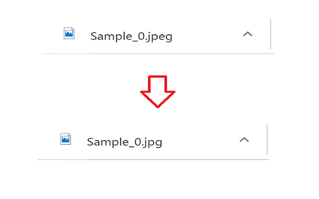 Change JPEG/JFIF to JPG  from Chrome web store to be run with OffiDocs Chromium online