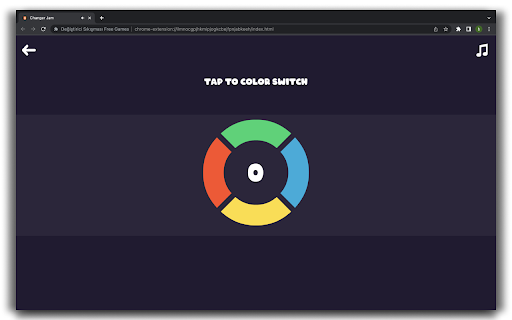Changer Jam HTML5 Game  from Chrome web store to be run with OffiDocs Chromium online