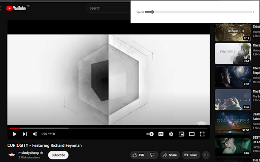 Change YouTube Speed 0.0625x to 16x from Chrome web store to be run with OffiDocs Chromium online Change YouTube Speed 0.0625x to 16x from Chrome web store to be run with OffiDocs Chromium online