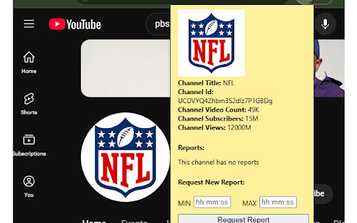 Channelyzer  from Chrome web store to be run with OffiDocs Chromium online