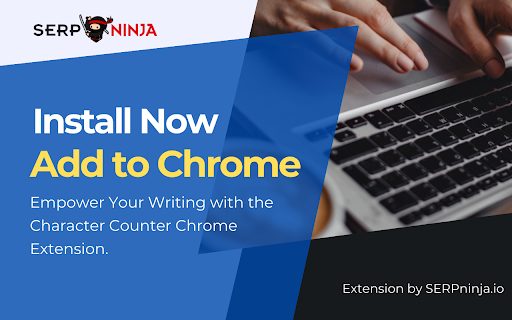 Character Counter SEO Tool  from Chrome web store to be run with OffiDocs Chromium online