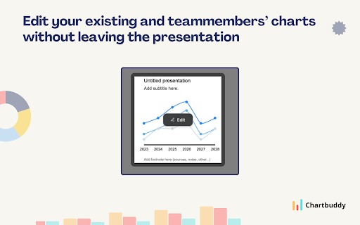 Chartbuddy  from Chrome web store to be run with OffiDocs Chromium online