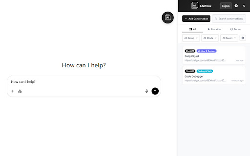 ChatBox  from Chrome web store to be run with OffiDocs Chromium online