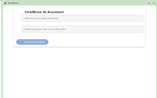 ChatBrow AI Browsing Assistant  from Chrome web store to be run with OffiDocs Chromium online