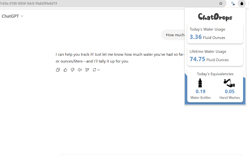 ChatDrops  from Chrome web store to be run with OffiDocs Chromium online