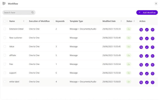 Chat Flow CRM Automate your business process with our Chatflow CRM  from Chrome web store to be run with OffiDocs Chromium online