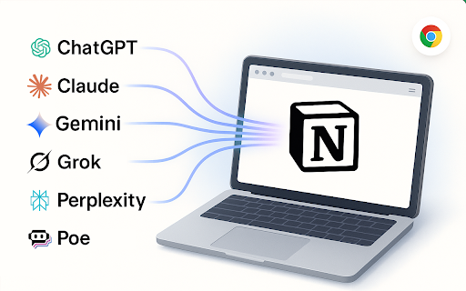 ChatGPT  AI Backup: Export Markdown  Notion Sync  from Chrome web store to be run with OffiDocs Chromium online