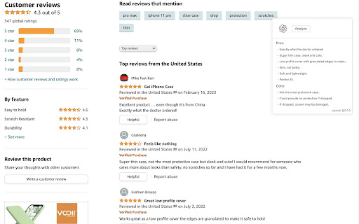 ChatGPT Amazon Tool  from Chrome web store to be run with OffiDocs Chromium online
