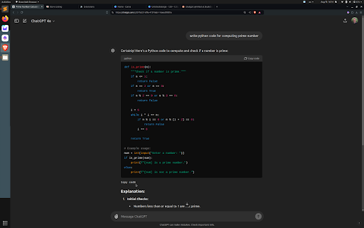 ChatGPT: Copy Code Without Scrolling  from Chrome web store to be run with OffiDocs Chromium online