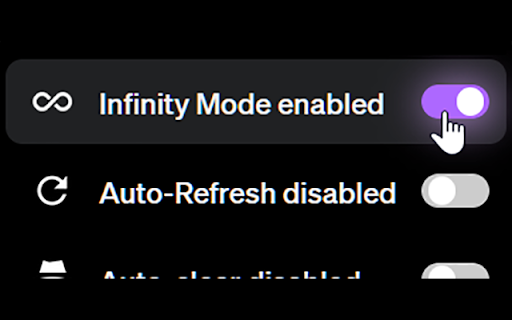 ChatGPT Infinity  from Chrome web store to be run with OffiDocs Chromium online