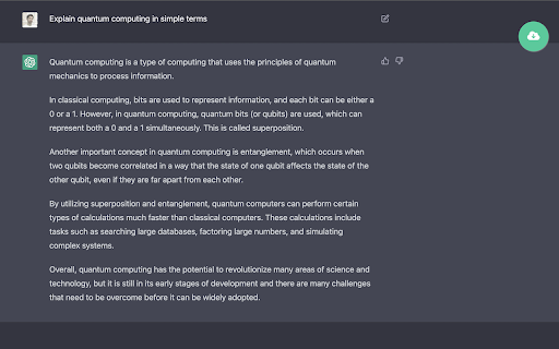 ChatGPT Markdown saver  from Chrome web store to be run with OffiDocs Chromium online