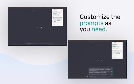 ChatGPT: Prompt Mate  from Chrome web store to be run with OffiDocs Chromium online