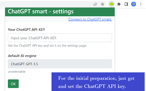 ChatGPT smart  from Chrome web store to be run with OffiDocs Chromium online