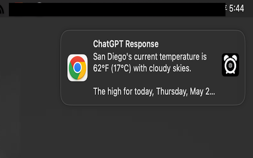 ChatGPT Task Scheduler  from Chrome web store to be run with OffiDocs Chromium online