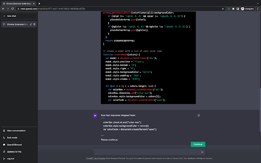 ChatGPT Utilities by innaton.com  from Chrome web store to be run with OffiDocs Chromium online