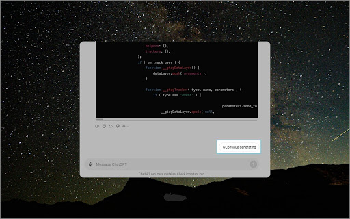 ChatGPT Whipper  from Chrome web store to be run with OffiDocs Chromium online