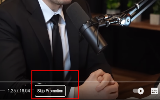 ChatGPT Youtube Ads Detector  from Chrome web store to be run with OffiDocs Chromium online